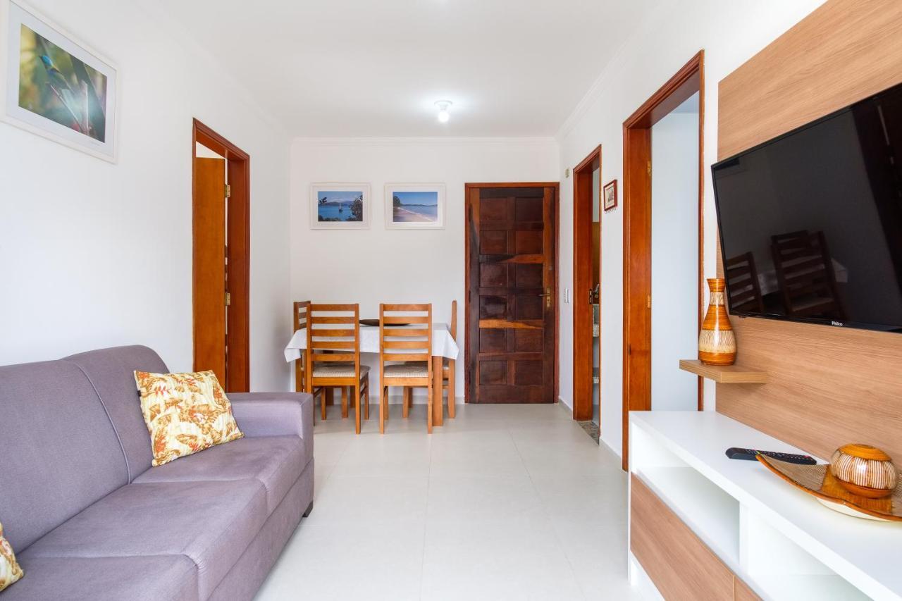 Apartamento A 100 Metros Da Praia - 01 Dormitorio - Edificio Agua Viva Убатуба Екстериор снимка