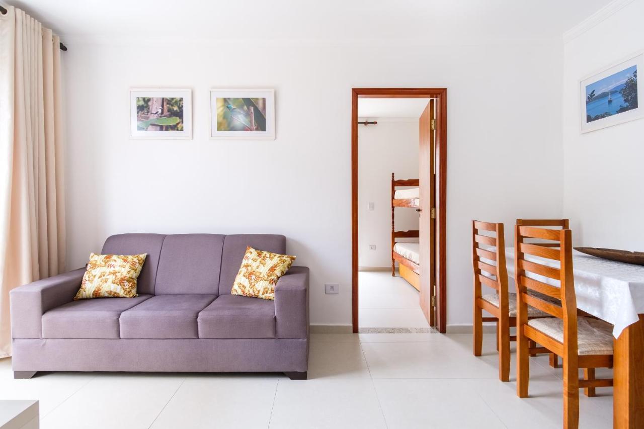 Apartamento A 100 Metros Da Praia - 01 Dormitorio - Edificio Agua Viva Убатуба Екстериор снимка