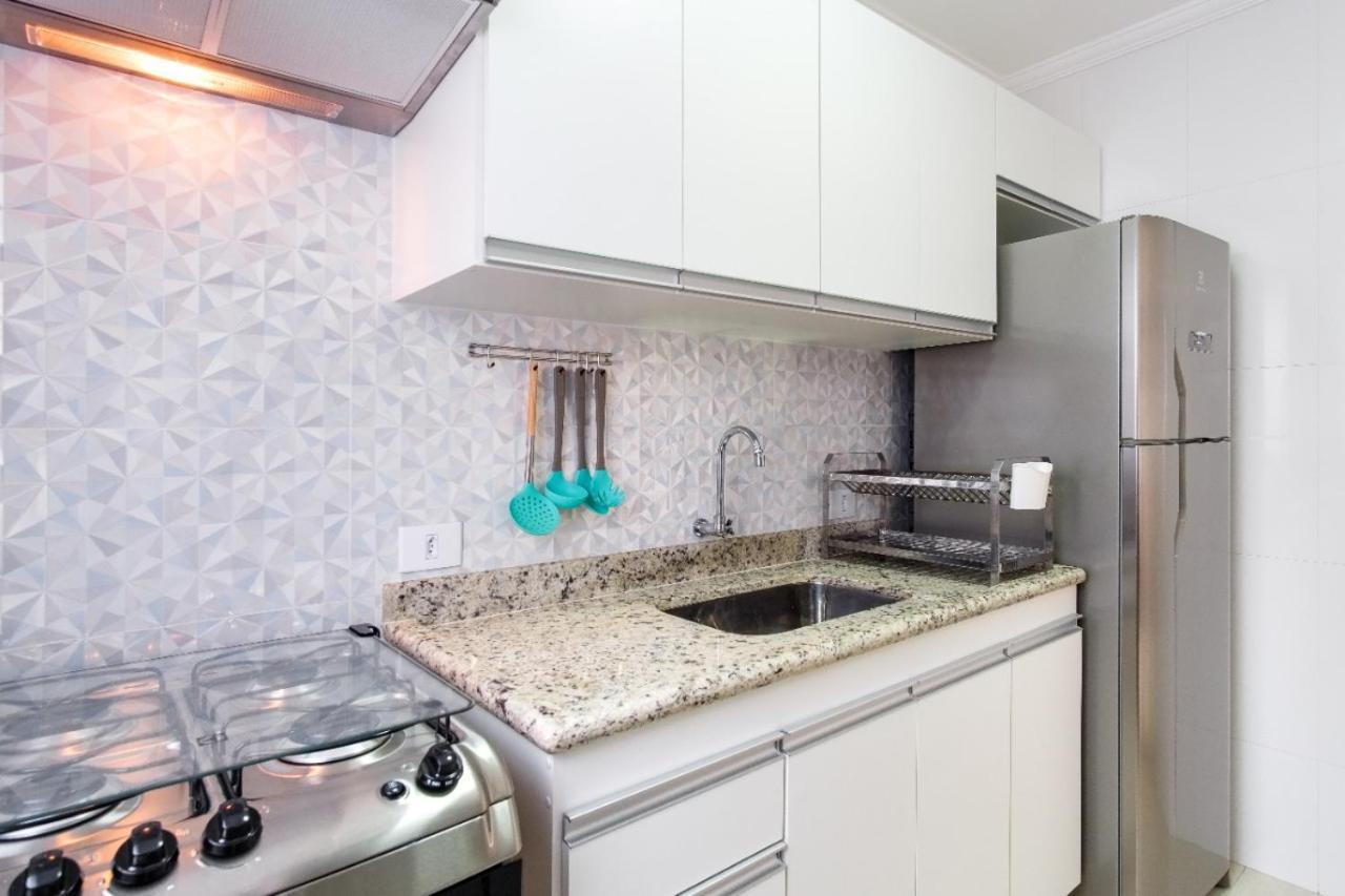 Apartamento A 100 Metros Da Praia - 01 Dormitorio - Edificio Agua Viva Убатуба Екстериор снимка