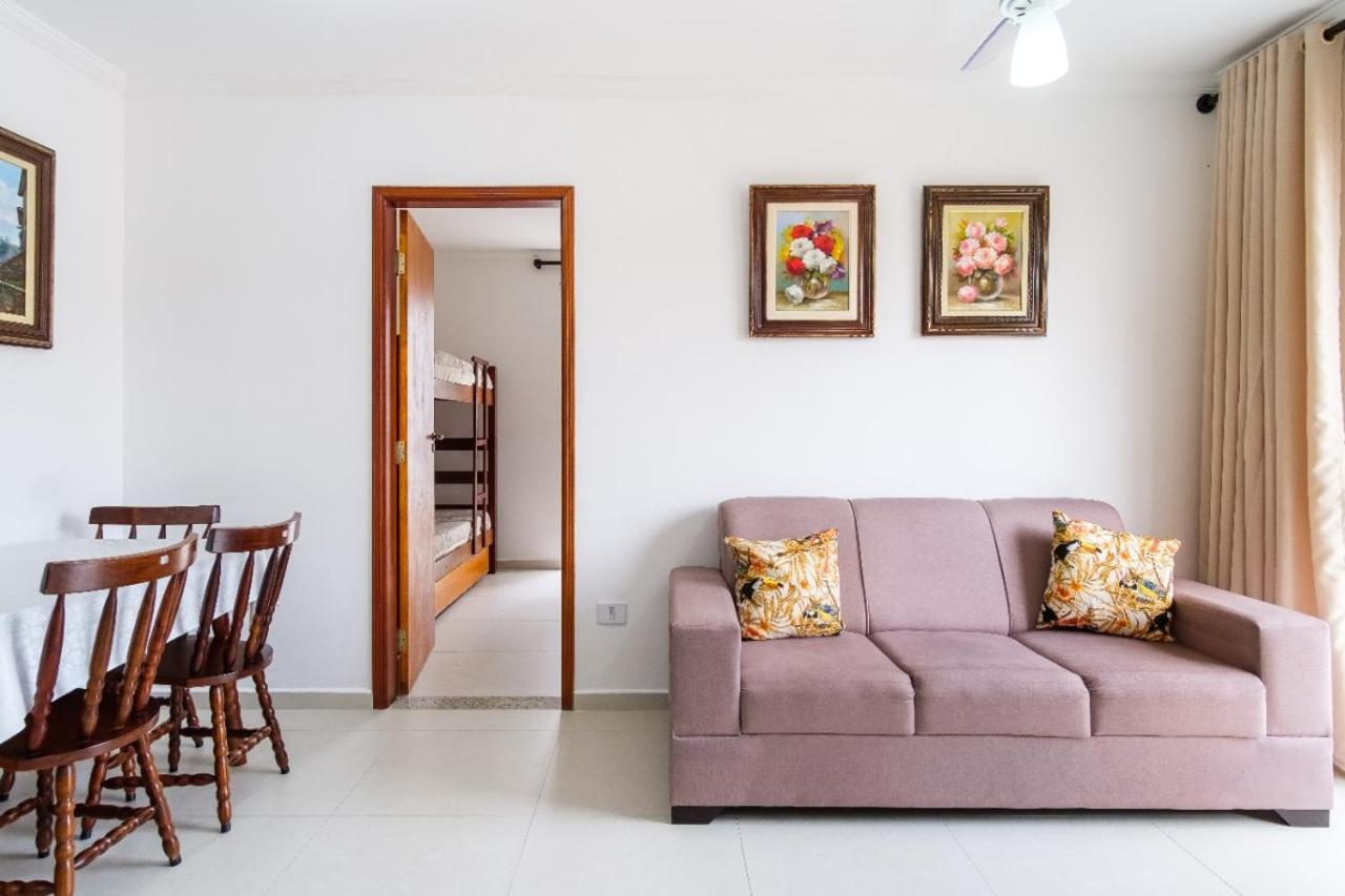 Apartamento A 100 Metros Da Praia - 01 Dormitorio - Edificio Agua Viva Убатуба Екстериор снимка