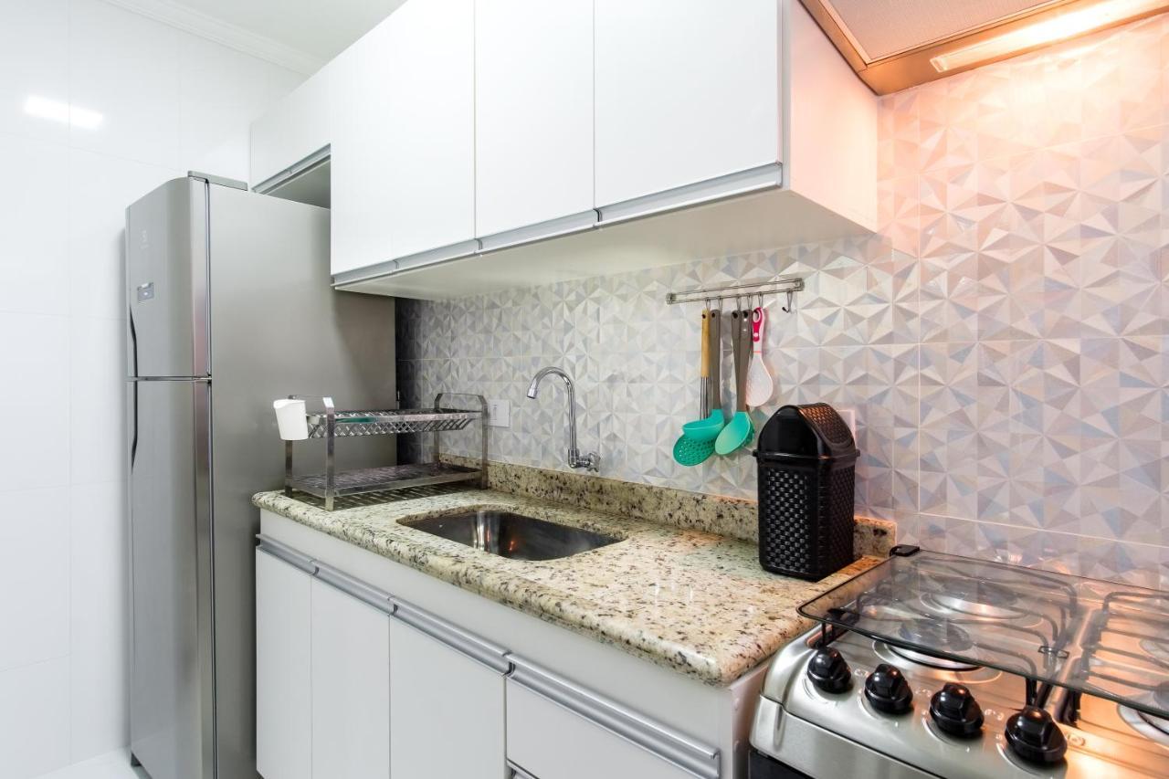 Apartamento A 100 Metros Da Praia - 01 Dormitorio - Edificio Agua Viva Убатуба Екстериор снимка