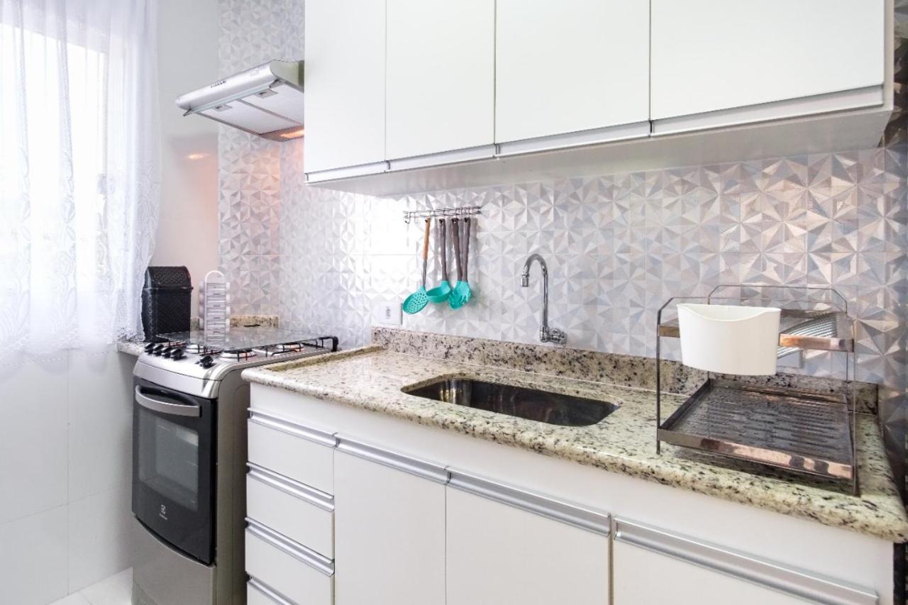 Apartamento A 100 Metros Da Praia - 01 Dormitorio - Edificio Agua Viva Убатуба Екстериор снимка