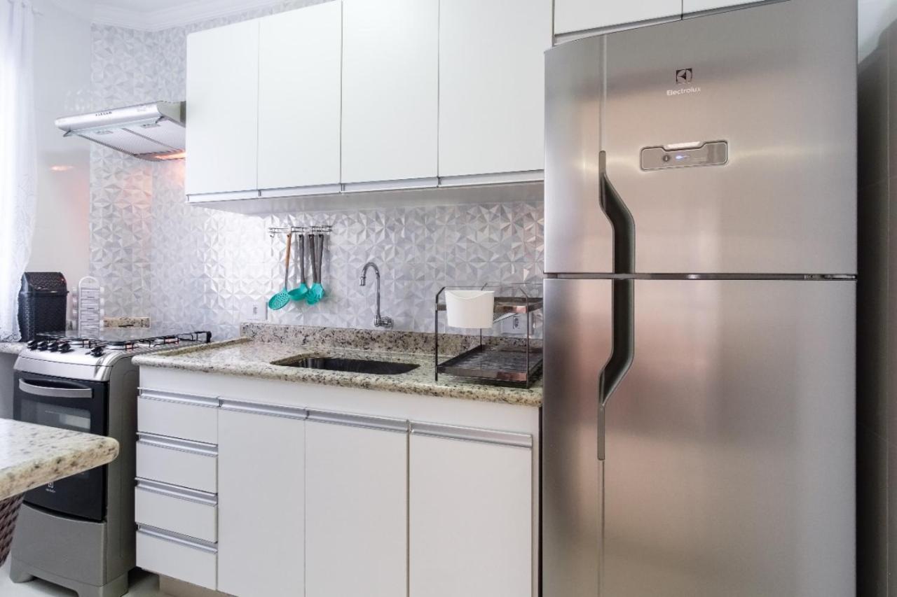 Apartamento A 100 Metros Da Praia - 01 Dormitorio - Edificio Agua Viva Убатуба Екстериор снимка