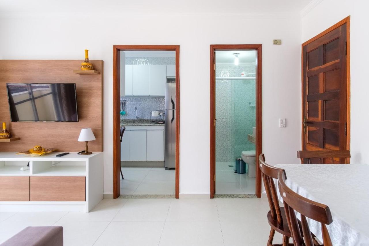 Apartamento A 100 Metros Da Praia - 01 Dormitorio - Edificio Agua Viva Убатуба Екстериор снимка
